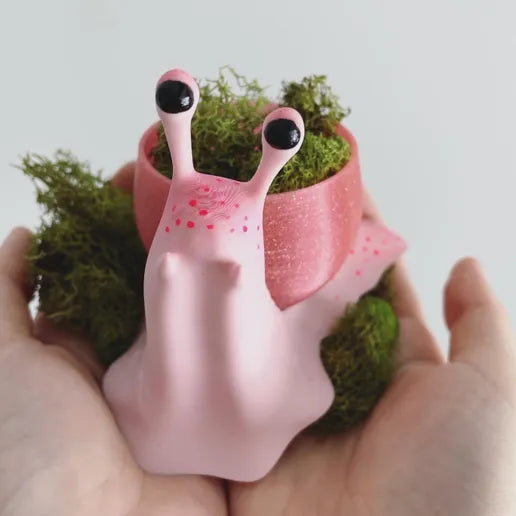 Pinky Snail Pot - MR SOFT ART STORE