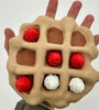 3D Printed Waffle Tic Tac Toe Set – Fun Breakfast - MR SOFT ART STORE
