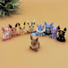 Eeveelution Figure Bundle, Fan Art (Eevee, Sylveon, Flareon, Jolteon, Leafeon, Vaporeon, Glaceon, Espeon, Umbreon) - MR SOFT ART STORE