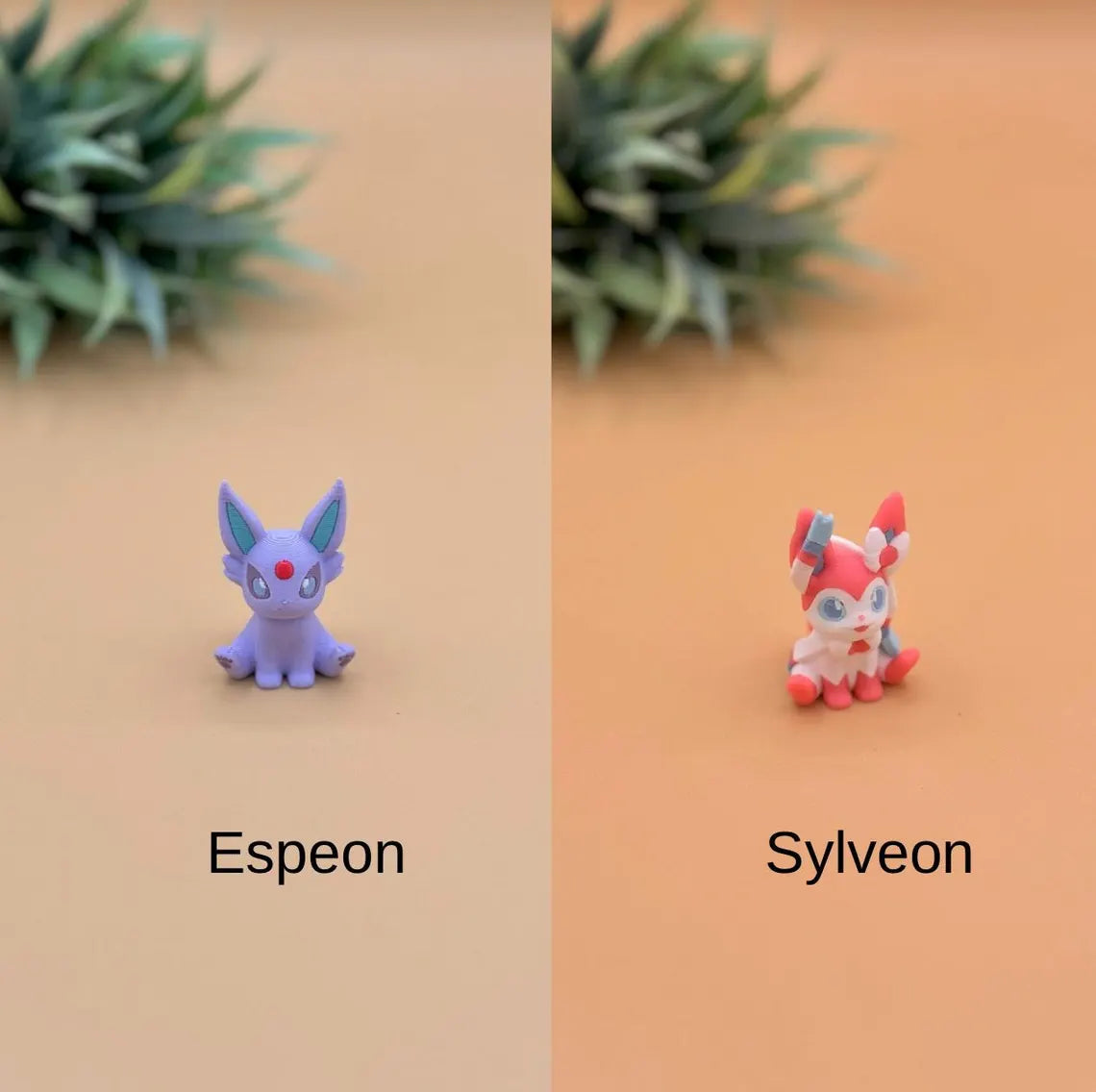 Eeveelution Figure Bundle, Fan Art (Eevee, Sylveon, Flareon, Jolteon, Leafeon, Vaporeon, Glaceon, Espeon, Umbreon) - MR SOFT ART STORE