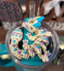 Easter Sugar Cookie Dragon Straw topper - MR SOFT ART STORE