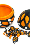 Enchanting 3D-Printed Butterfly Dragon: Chrysalis Ember with Egg - MR SOFT ART STORE