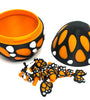 Enchanting 3D-Printed Butterfly Dragon: Chrysalis Ember with Egg - MR SOFT ART STORE