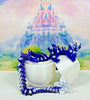 Dragon with Egg, Articulated Blue-White Crystal Fidget Dragon Toy - MR SOFT ART STORE