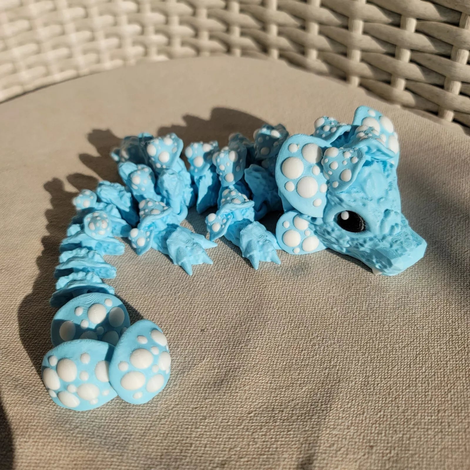 Articulated Mushroom Dragon - MR SOFT ART STORE