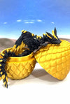 Crystal Winged Dragon with Egg 3D Printed Articulated Crystal Winged Dragon Toy - MR SOFT ART STORE
