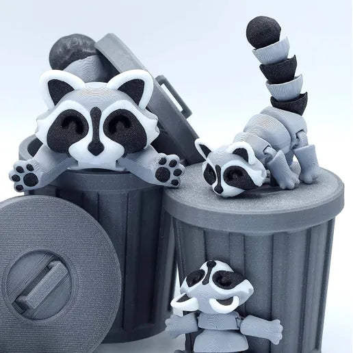 Articulated Racoon - MR SOFT ART STORE