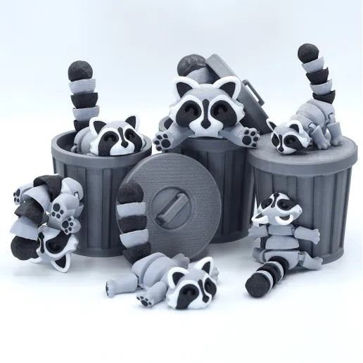 Articulated Racoon - MR SOFT ART STORE