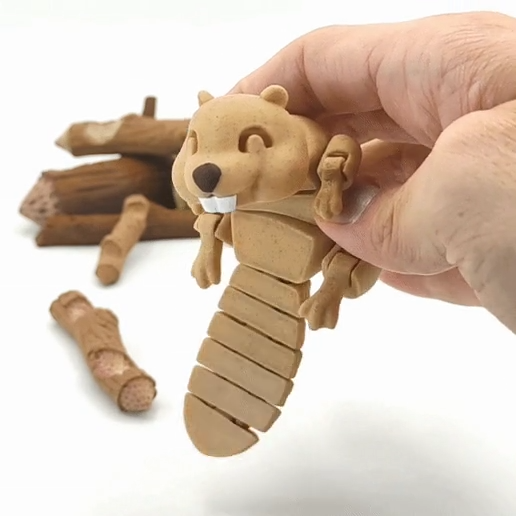 Lazy Beaver - MR SOFT ART STORE